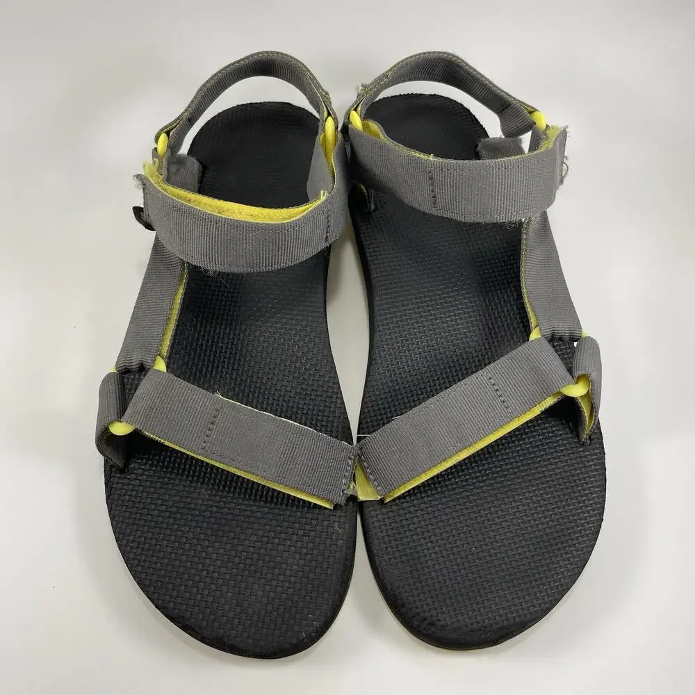 Teva Universal Original Active Sandals Mens Size 11 Gray Strappy Hiking Water